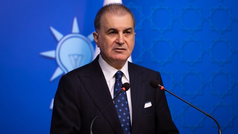 Ömer Çelik Haremi İbrahim'e yönelik provokasyonları lanetledi